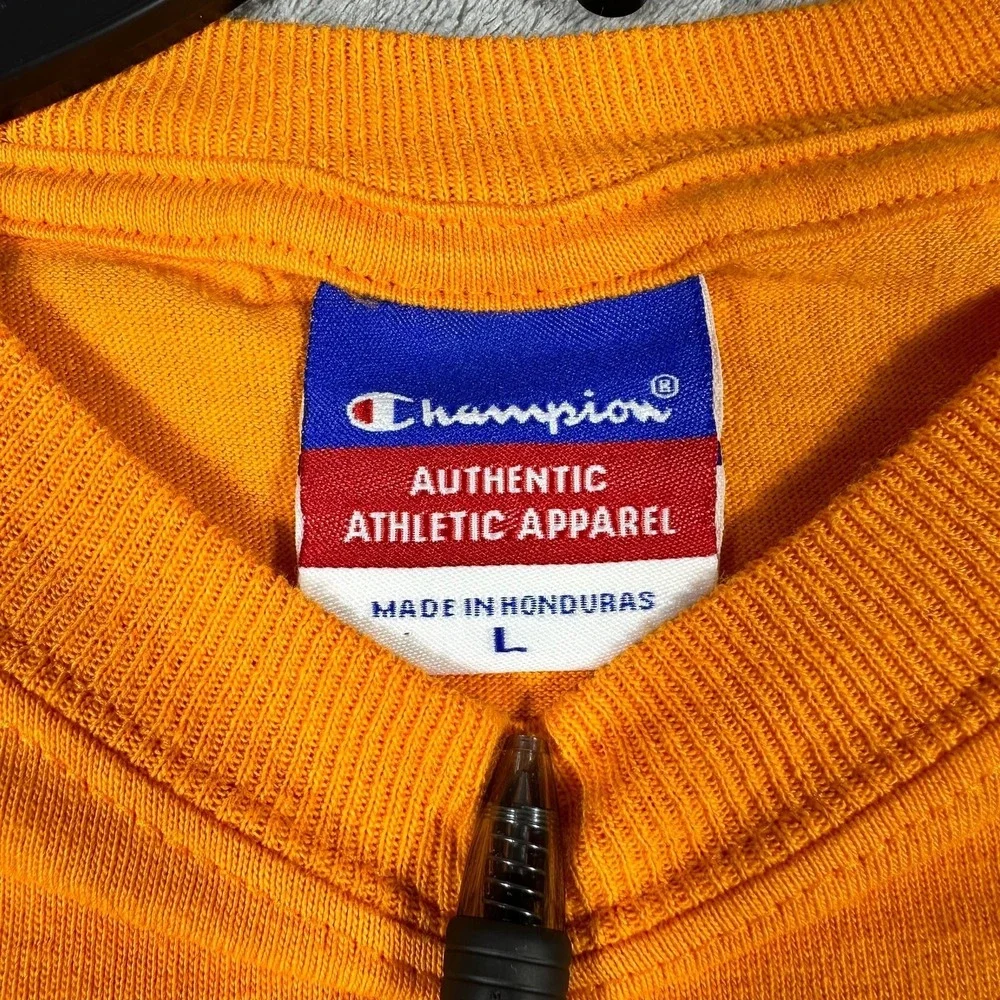 Champion Tennessee Lady Volunteers Shirt Mens Large Orange 2008 NCAA Final Four - Picture 3 of 6